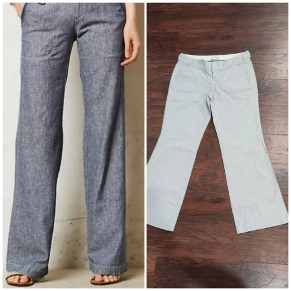 OLD NAVY WIDE LEG PANTS 👖 - Picture 1 of 10